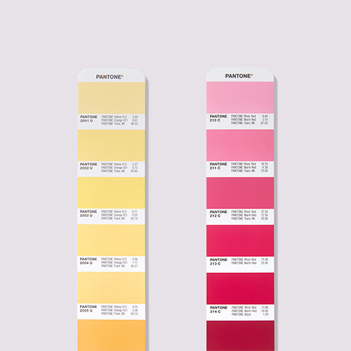 Pantone フォーミュラガイド 2冊組（コート紙、上質紙） 色見本色見本