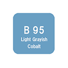 コピックスケッチ B95 ライト・グレイッシュ・コバルト