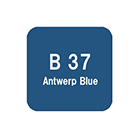 コピックスケッチ B37 アントワープ・ブルー
