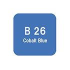 コピックスケッチ B26 コバルト・ブルー