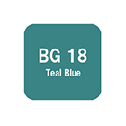 コピックスケッチ BG18 ティール・ブルー