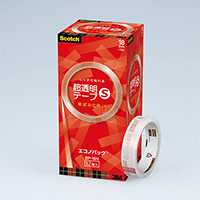 3M 超透明テープS エコノパック BP-18N 幅18mm×35m 巻芯径76mm 12巻入