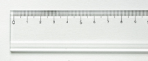 アクリル製直定規 60cm（溝付）