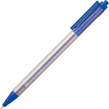 三菱鉛筆 油性ボールペン ニューライナー SN-80 青 1箱(10本入)