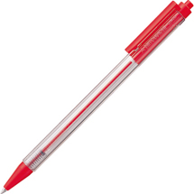 三菱鉛筆 油性ボールペン ニューライナー SN-80 赤 1箱(10本入)