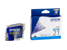 EPSON インクカートリッジ シアン ICC21