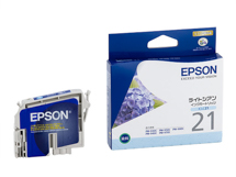 EPSON インクカートリッジ ライトシアン ICLC21