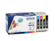 EPSON インクカートリッジ カラー 4色パック IC4CL42