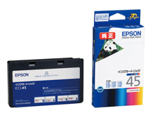 EPSON インクカートリッジ カラー 4色一体型 ICCL45