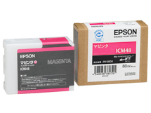 EPSON インクカートリッジ マゼンタ 80ml ICM48