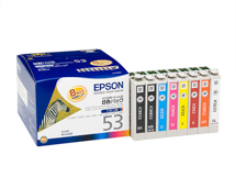 EPSON インクカートリッジ カラー 8色パック IC8CL53