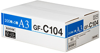 CANON 高白色用紙 GF-C104 A3 200枚×5冊(1箱)