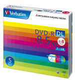 Verbatim データ用DVD-R DL 8.5GB 8倍速 5枚入 DHR85HP5V1