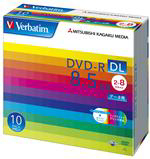 Verbatim データ用DVD-R DL 8.5GB 8倍速 10枚入 DHR85HP10V1