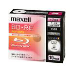 MAXELL データ用BD-RE 25GB 2倍速 10枚入 BE25PWPA.10S