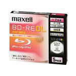 MAXELL データ用BD-RE DL 50GB 2倍速 5枚入 BE50PWPA.5S