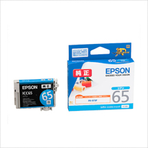 EPSON インクカートリッジ シアン ICC65A1