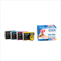 EPSON インクカートリッジ カラー 4色パック IC4CL6165