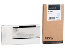 EPSON インクカートリッジ フォトブラック 200ml ICBK63
