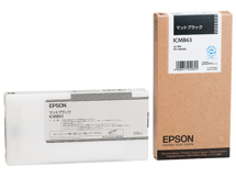 EPSON インクカートリッジ マットブラック 200ml ICMB63