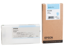 EPSON インクカートリッジ ライトシアン 200ml ICLC63