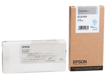 EPSON インクカートリッジ ライトグレー 200ml ICLGY63