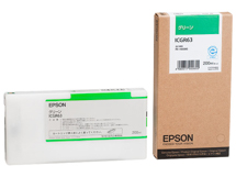 EPSON インクカートリッジ グリーン 200ml ICGR63