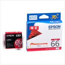 EPSON インクカートリッジ レッド ICR66