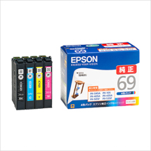 EPSON インクカートリッジ カラー 4色パック IC4CL69