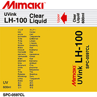 ミマキ LH-100硬質UVインク クリア SPC-0597CL (600CC)