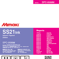 ミマキ SS21ソルベントインクパック(2L) マゼンタ SPC-0588M