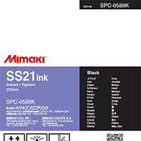 ミマキ SS21ソルベントインクパック(2L) ブラック SPC-0588K
