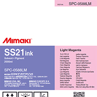 ミマキ SS21ソルベントインクパック(2L) ライトマゼンタ SPC-0588LM