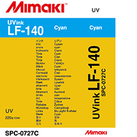 ミマキ LF-140硬質UVインク シアン SPC-0727C
