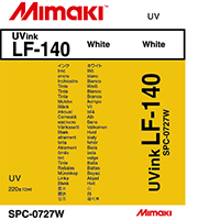 ミマキ LF-140硬質UVインク ホワイト SPC-0727W