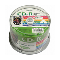 HI DISC CD-R 700MB 52倍速 50枚 HDCR80GP50