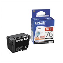 EPSON インクカートリッジ ブラック 大容量 ICBK76