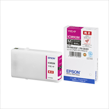 EPSON インクカートリッジ マゼンタ Mサイズ ICM92M