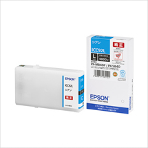 EPSON インクカートリッジ シアン Lサイズ ICC92L