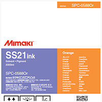 ミマキ SS21 ソルベントインクパック（2L）オレンジ SPC-0588OR
