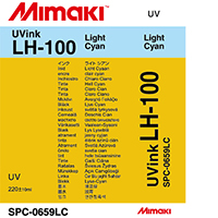 ミマキ LH-100硬質UVインク LＣ SPC-0659LC