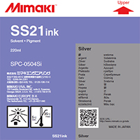 ミマキ SS21インク シルバー SPC-0504SI (220CC)
