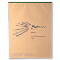 ミューズデッサンブック「スキッツォ」木炭紙判　500×650（5冊入）