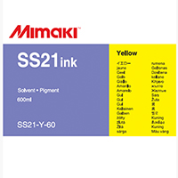 ミマキ SS21 ソルベントインクパック イエロー SS21-Y-60 (600ml)
