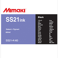 ミマキ SS21 ソルベントインクパック ブラック SS21-K-60 (600ml)