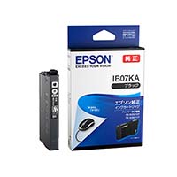 EPSON インク ブラック IB07KA
