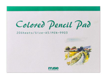 カラードペンシルパッド PEN-9903 緑（5冊入）