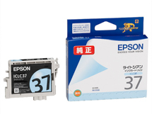 EPSON インクカートリッジ ライトシアン ICLC37