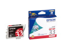 EPSON インクカートリッジ レッド ICR33