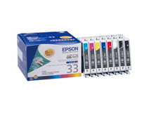 EPSON インクカートリッジ カラー 8色パック IC8CL33